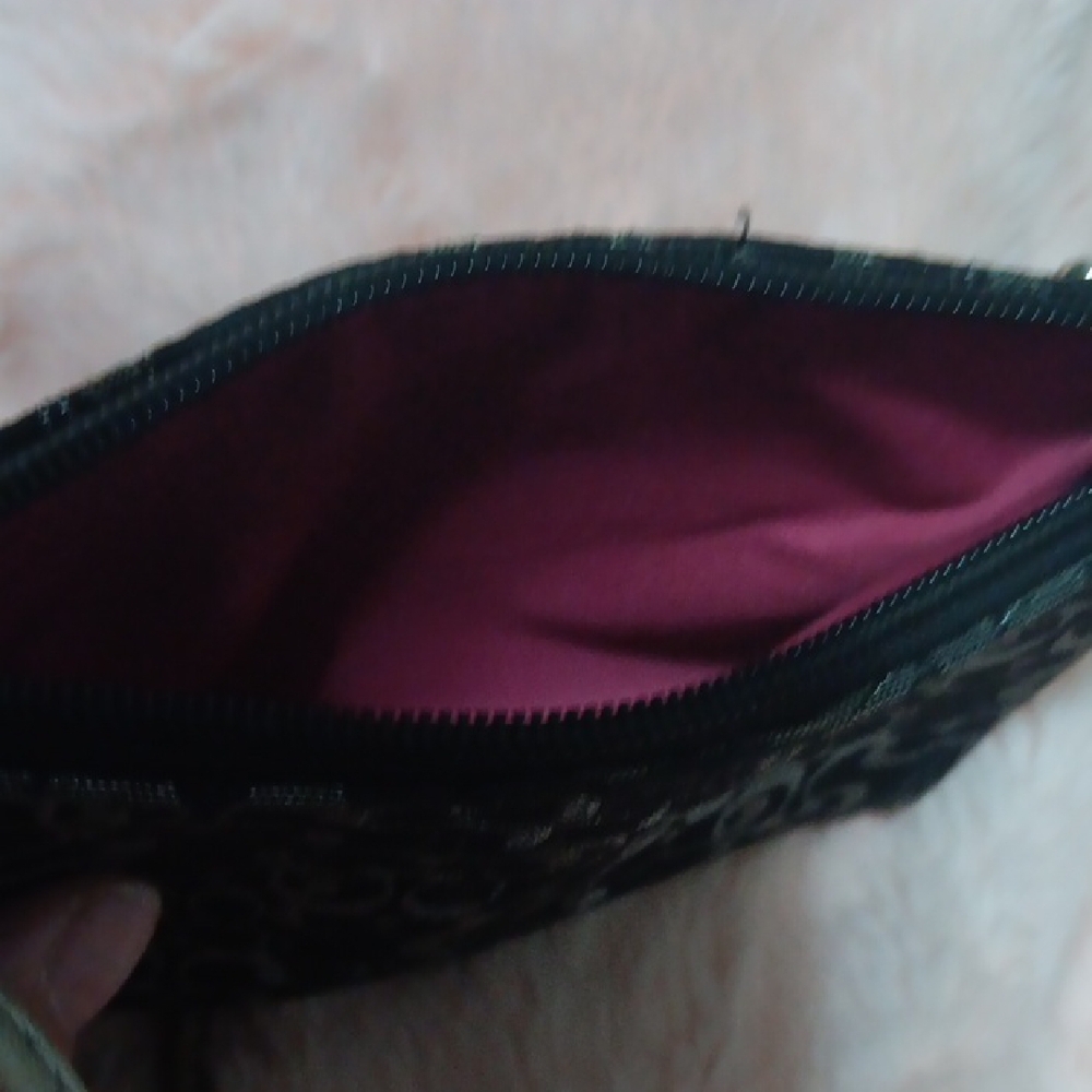 Coach Black and Silver Wristlet - Picture 4 of 4